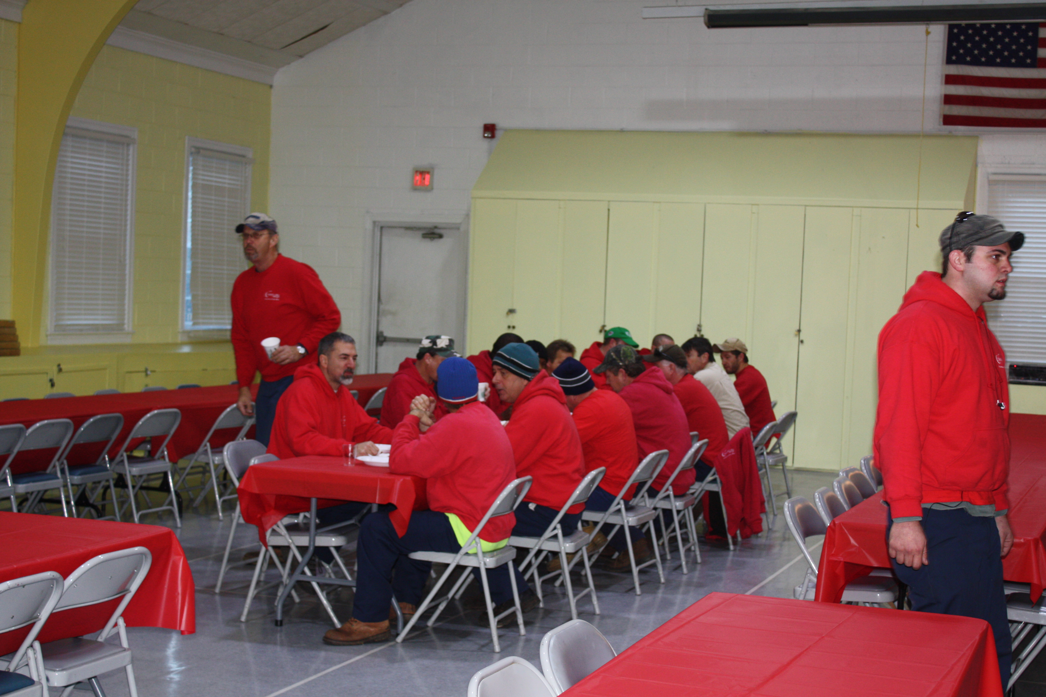 Employee holiday breakfast 3